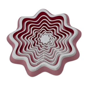 Estrela Infinita Sensorial Branco e Rosa